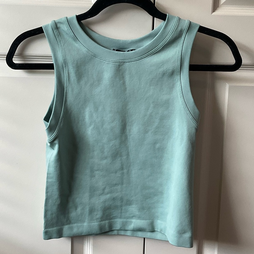 Teal tank top